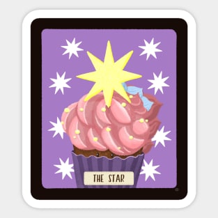 Dessert Tarot card-The Star Sticker